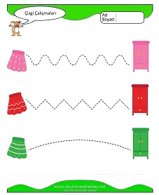 Çizgi Çalışma Sayfaları